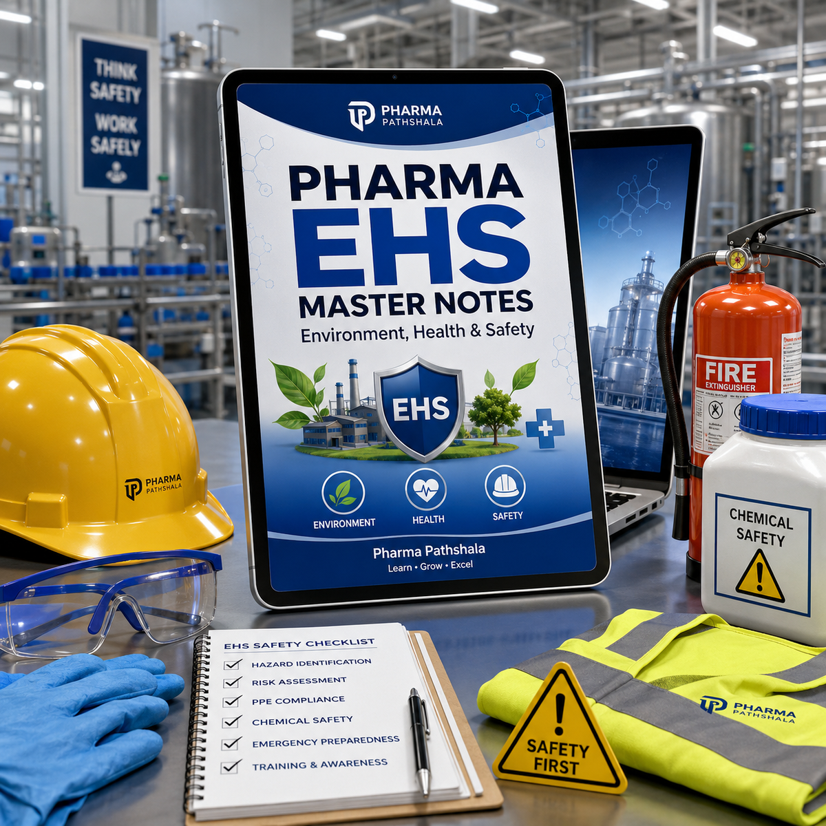 Pharma EHS Master Notes – fire safety topics