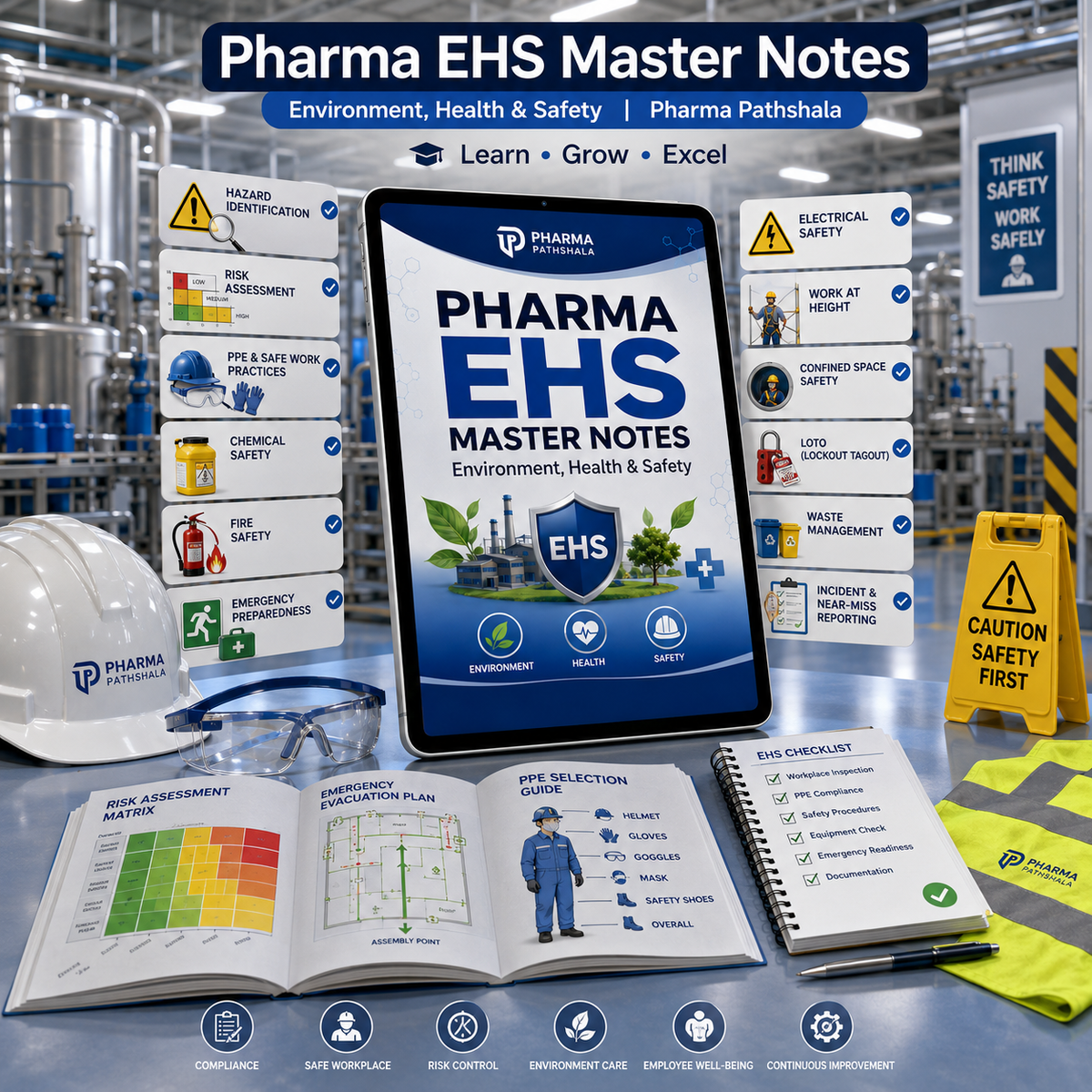 Pharma EHS Master Notes – waste management topics
