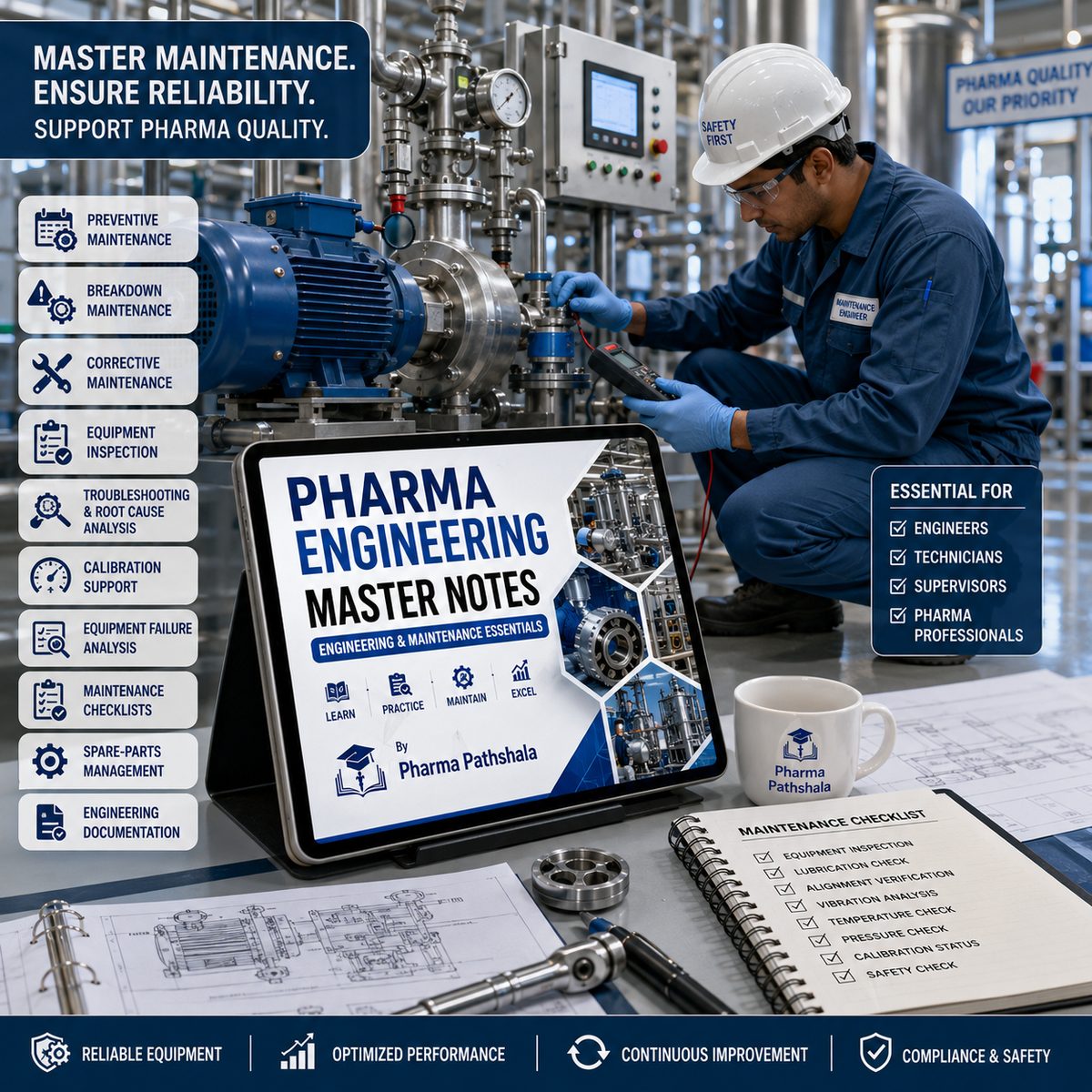 Pharma Engineering Master Notes – calibration topics