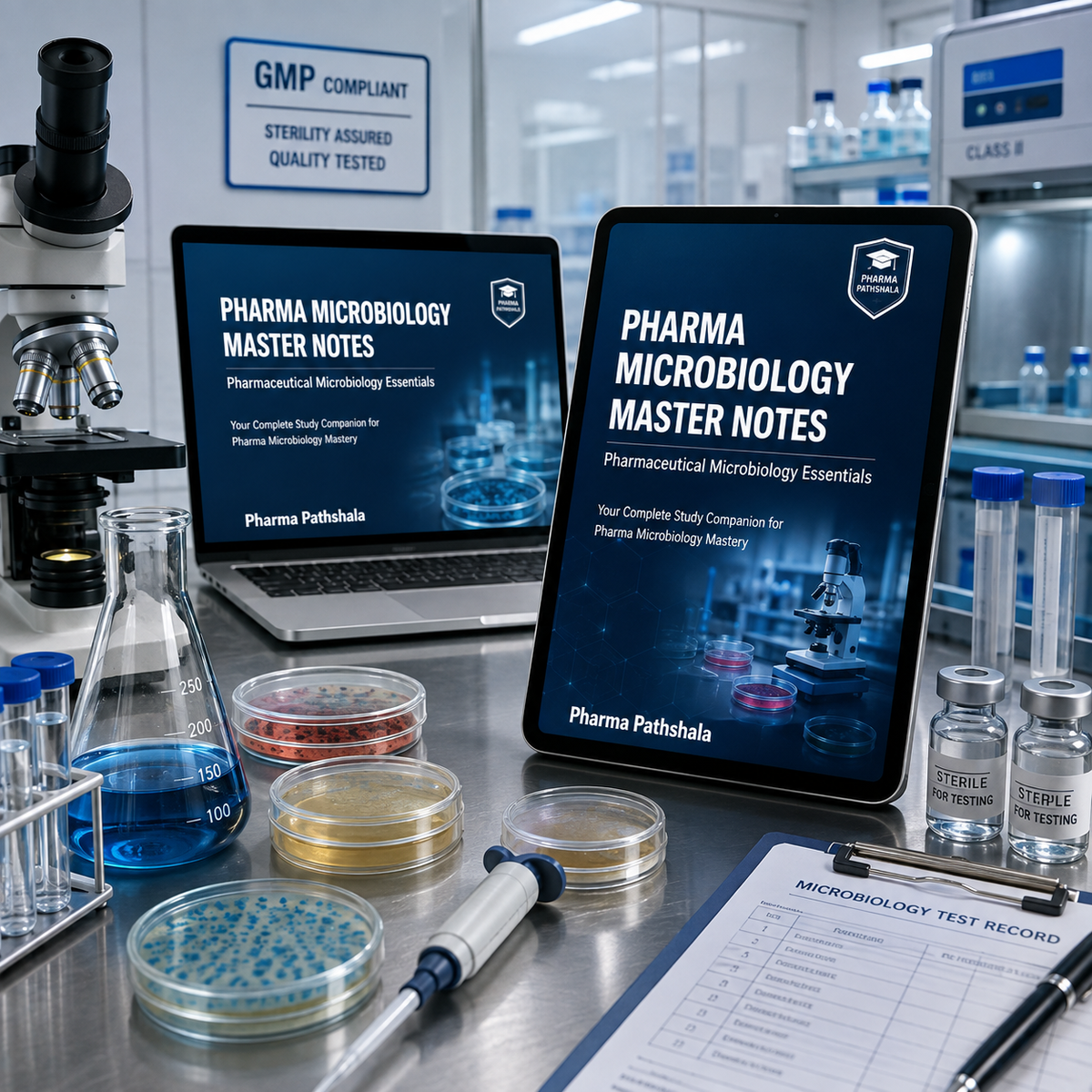 Pharma Microbiology Master Notes – sterility testing topics