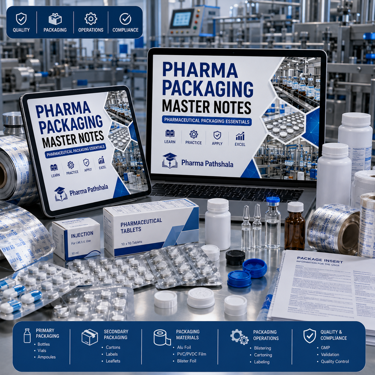 Pharma Packaging Master Notes – Packaging Essentials | Pharma Pathshala