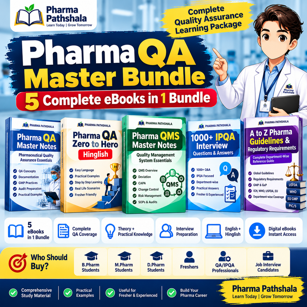 Pharma QA Master Bundle – interview preparation preview