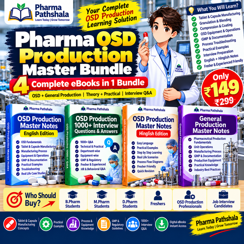 Pharma OSD Production Master Bundle – interview Q&A preview