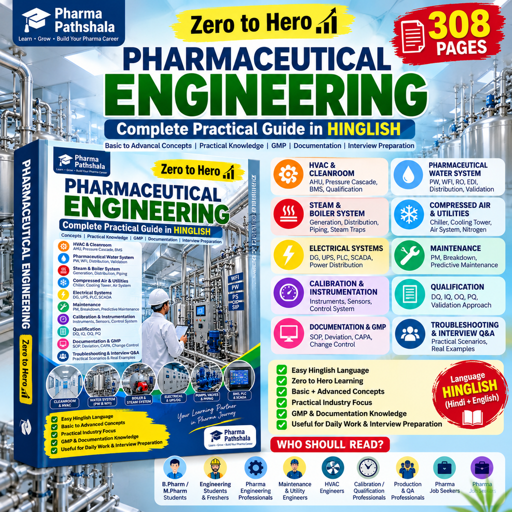 Pharmaceutical Engineering Zero to Hero (Hinglish) – cover preview