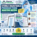 Sterile Injectable Production Master Notes – cover preview