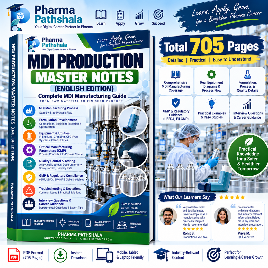 MDI & DPI Production Master Notes – cover preview