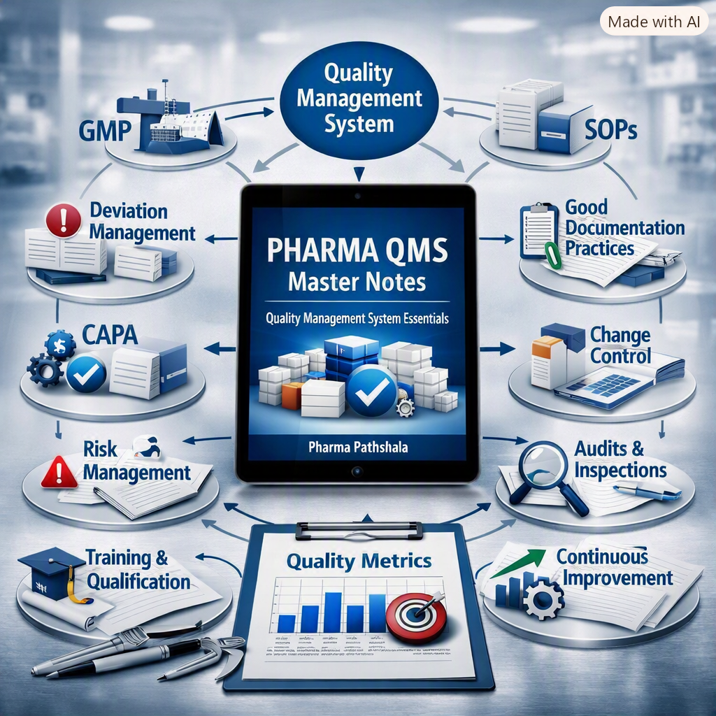 Pharma QMS Master Notes – cover preview